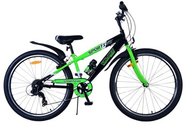 VOLARE Dječji bicikl Sportivo, 26", zeleni, 7 brzina